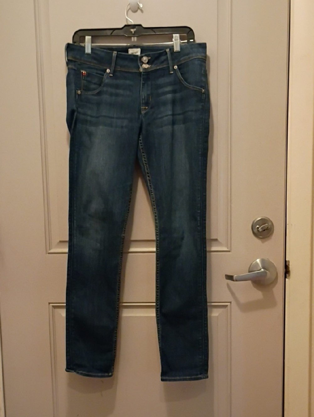 Hudson Women's Collin Flap Skinny Jeans Size 30